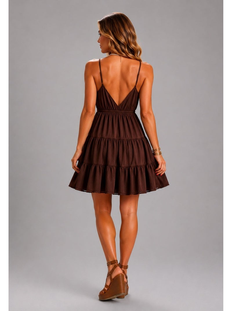 Robe Kebello Marron - Kiabi
