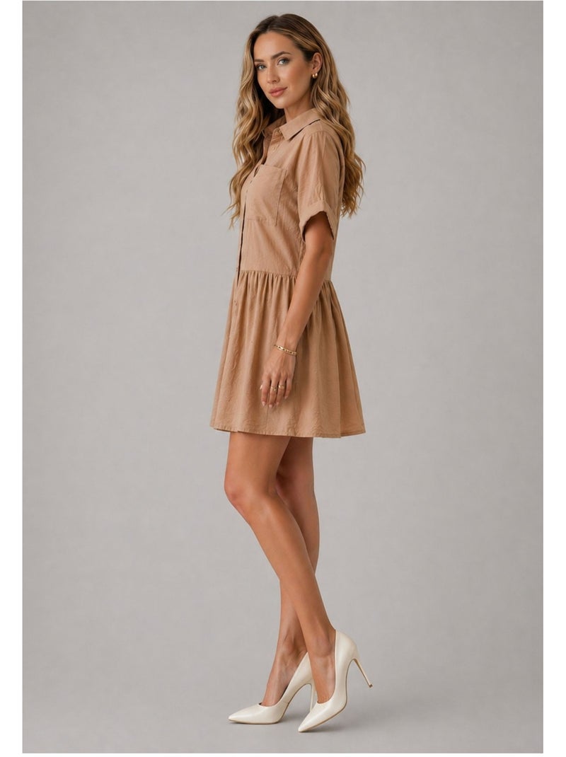 Robe Kebello Marron - Kiabi