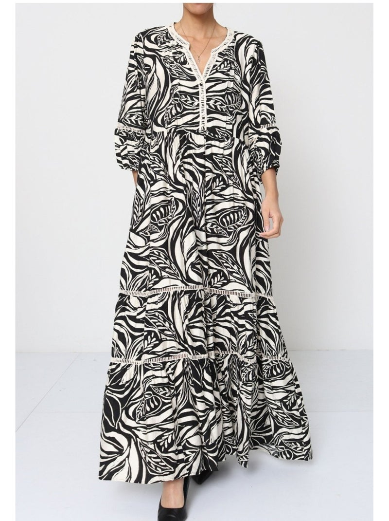 Robe Kebello Noir Noir - Kiabi