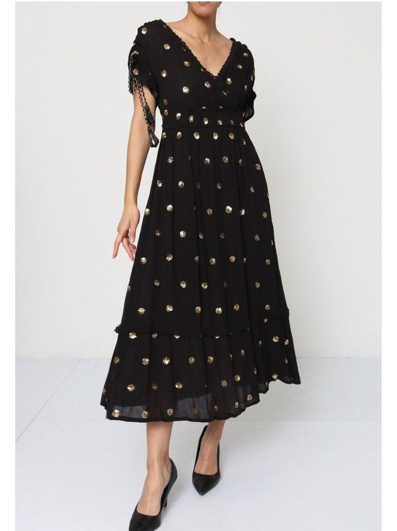 Robe Kebello Noir Noir - Kiabi
