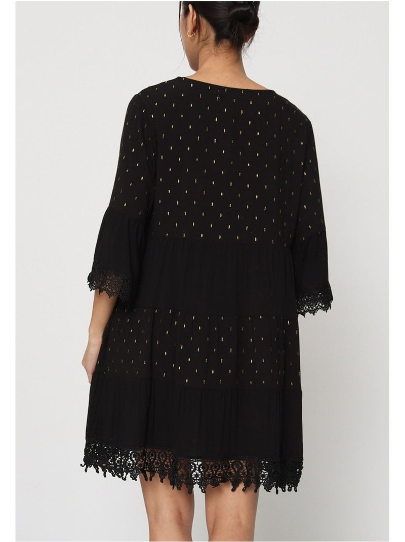 Robe Kebello Noir Noir - Kiabi