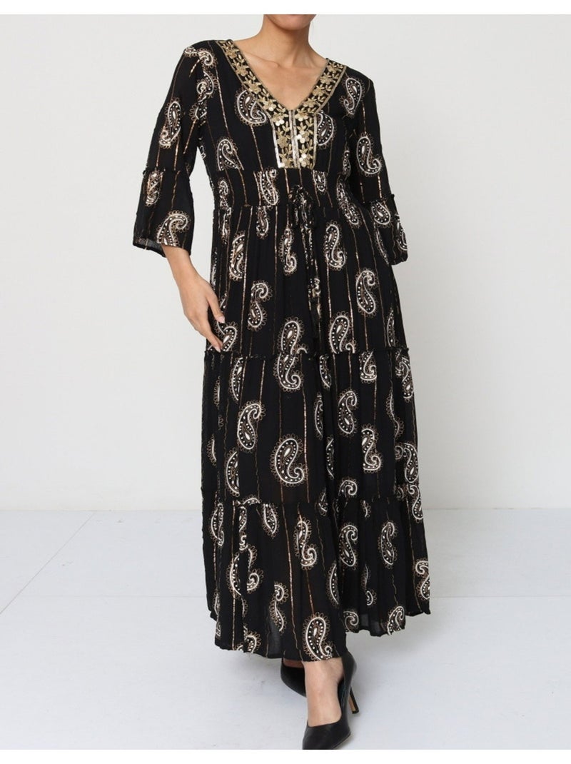 Robe Kebello Noir Noir - Kiabi
