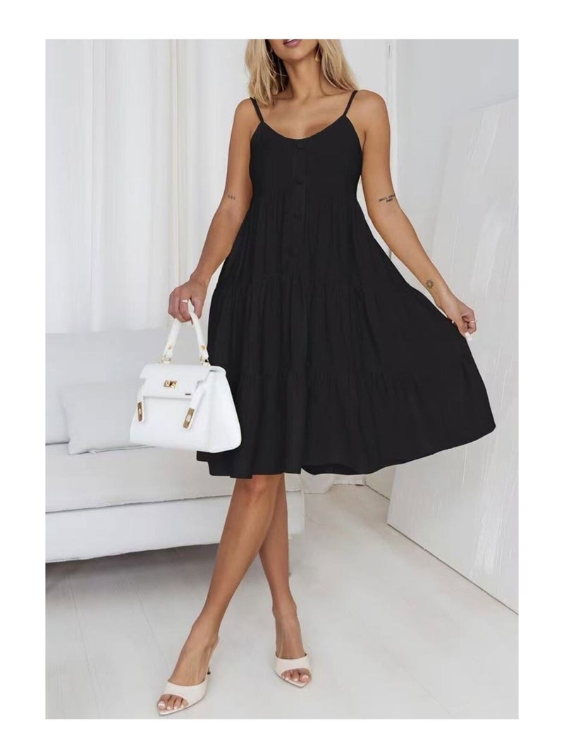 Robe Kebello Noir Noir - Kiabi