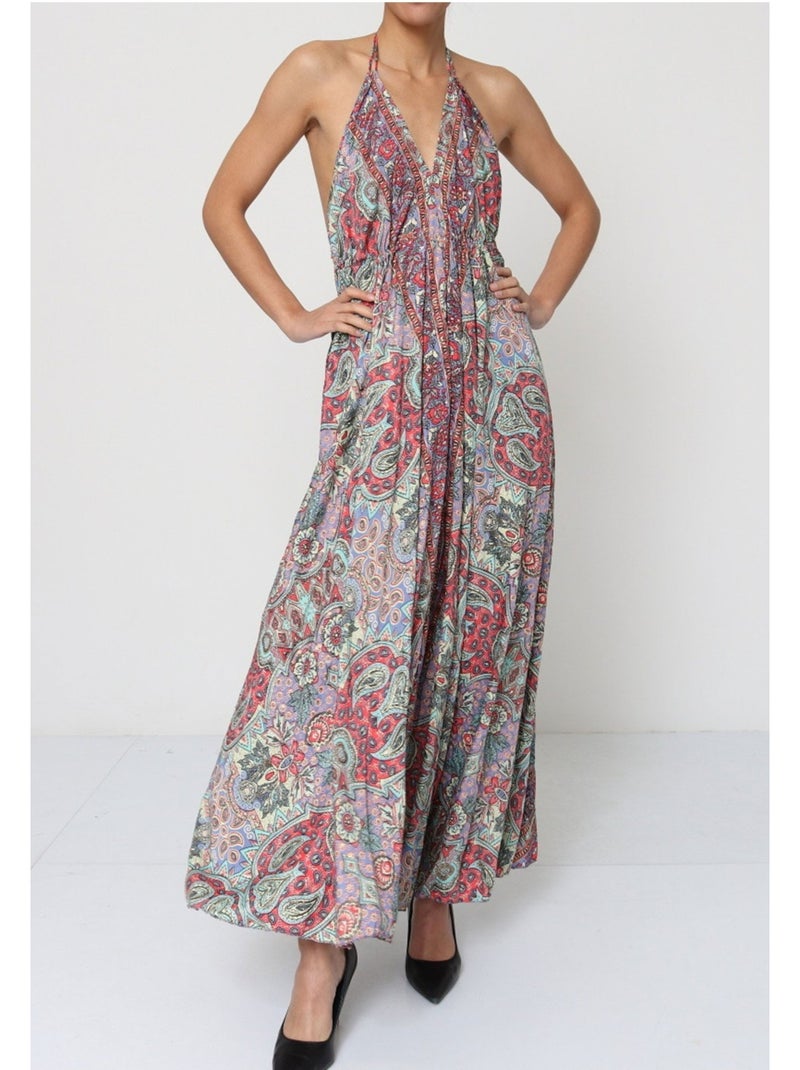 Robe Kebello Noir Rose - Kiabi