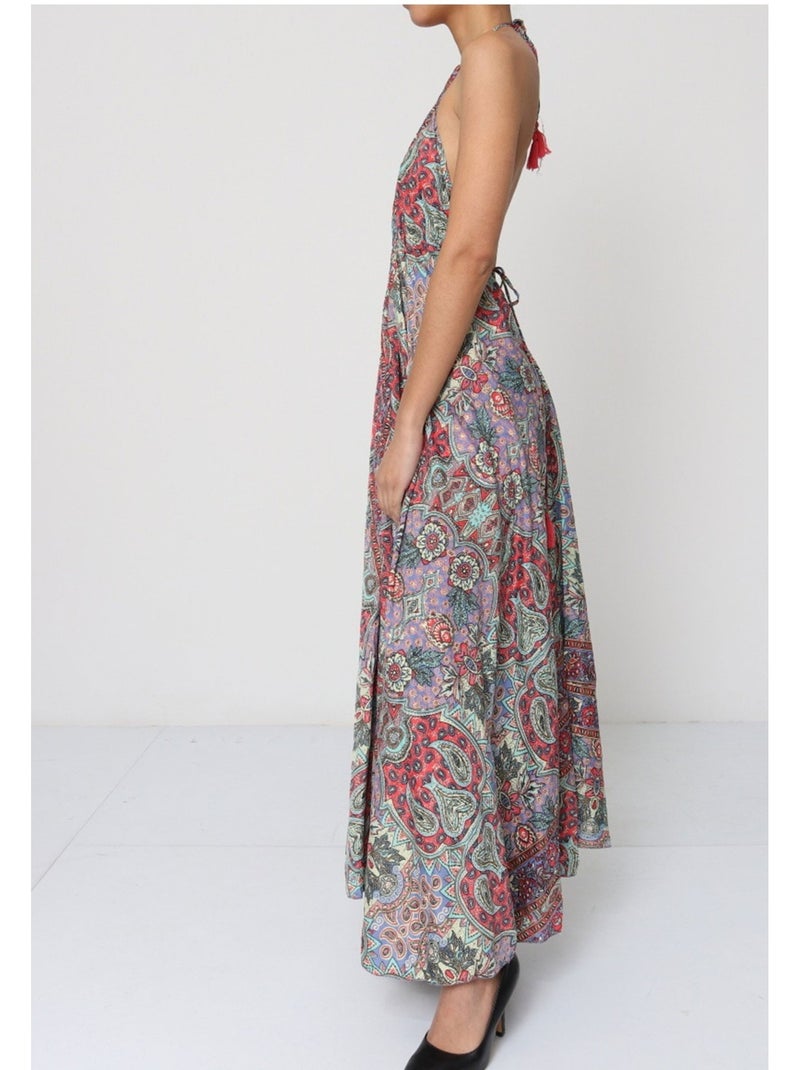 Robe Kebello Noir Rose - Kiabi