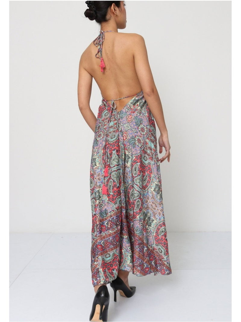 Robe Kebello Noir Rose - Kiabi