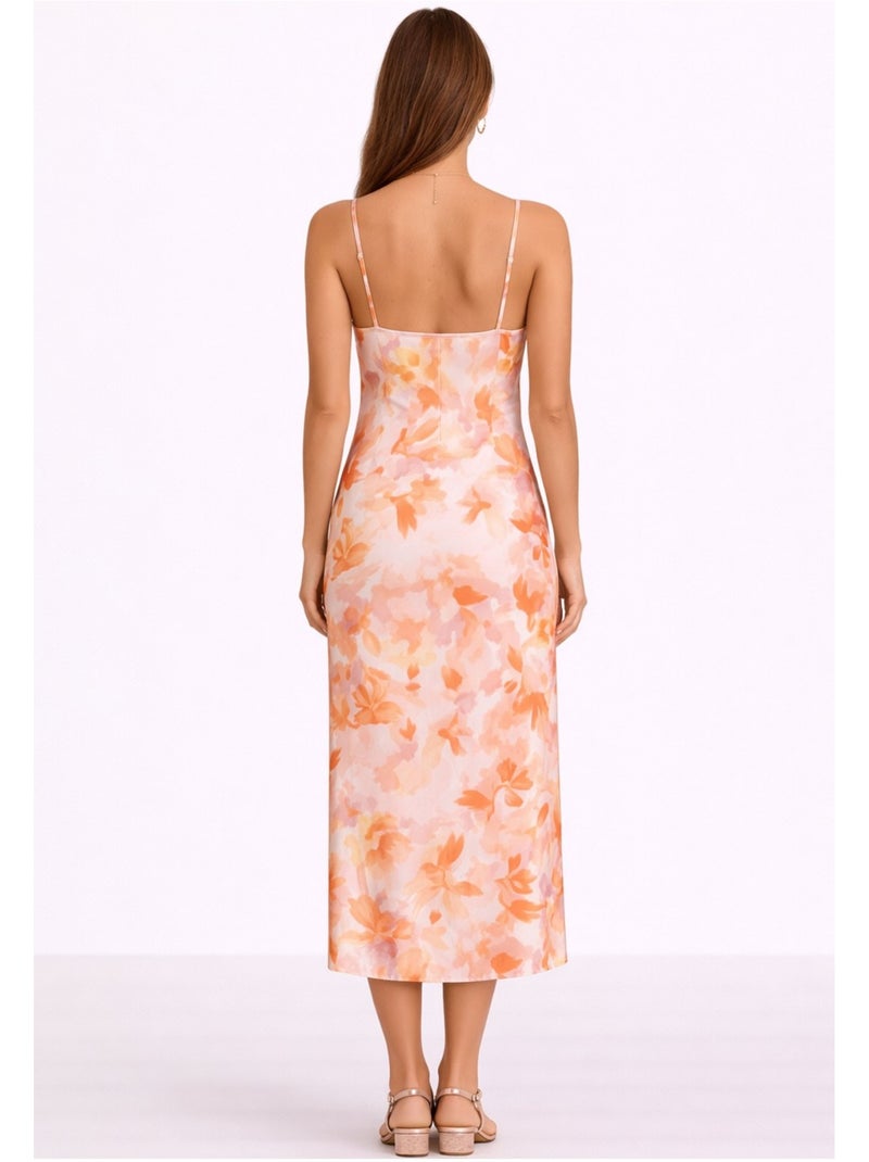 Robe Kebello Orange - Kiabi