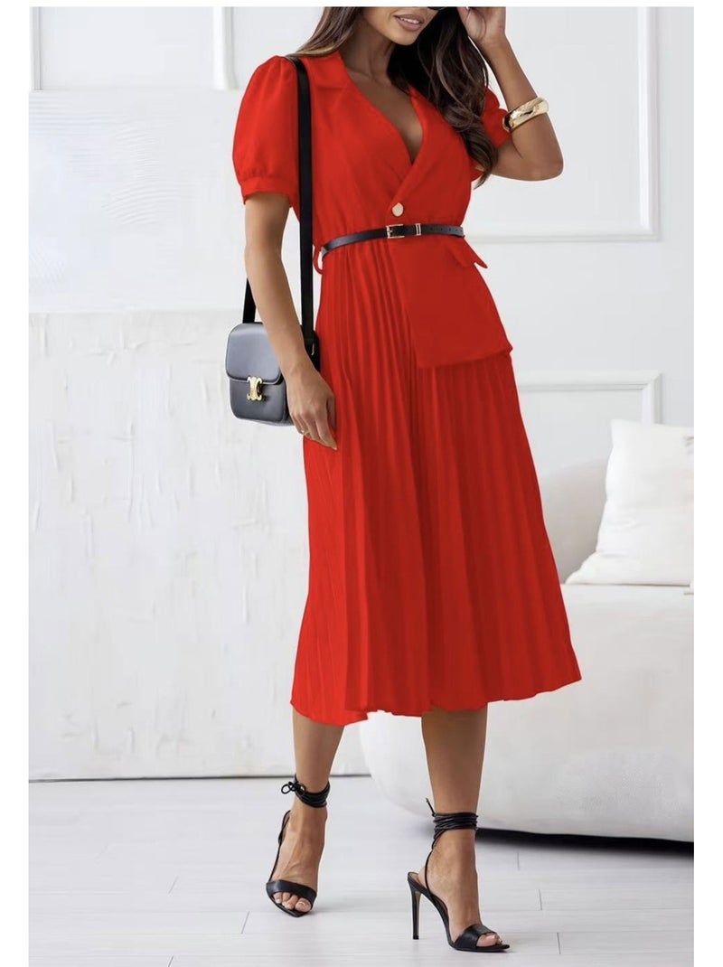 Robe Kebello Rouge - Kiabi