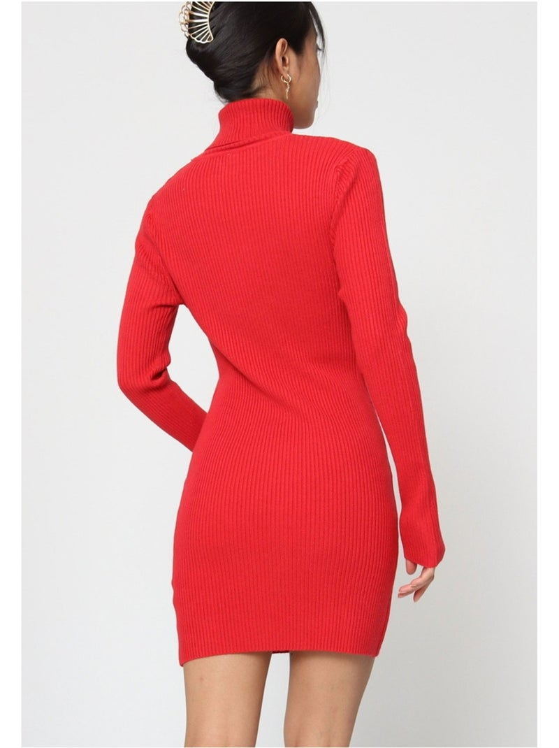 Robe Kebello Rouge - Kiabi