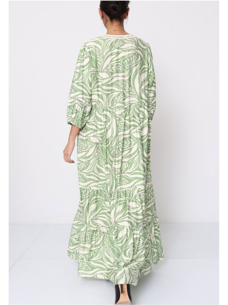 Robe Kebello Vert - Kiabi