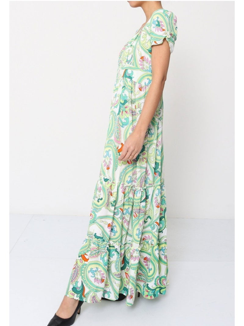 Robe Kebello Vert - Kiabi