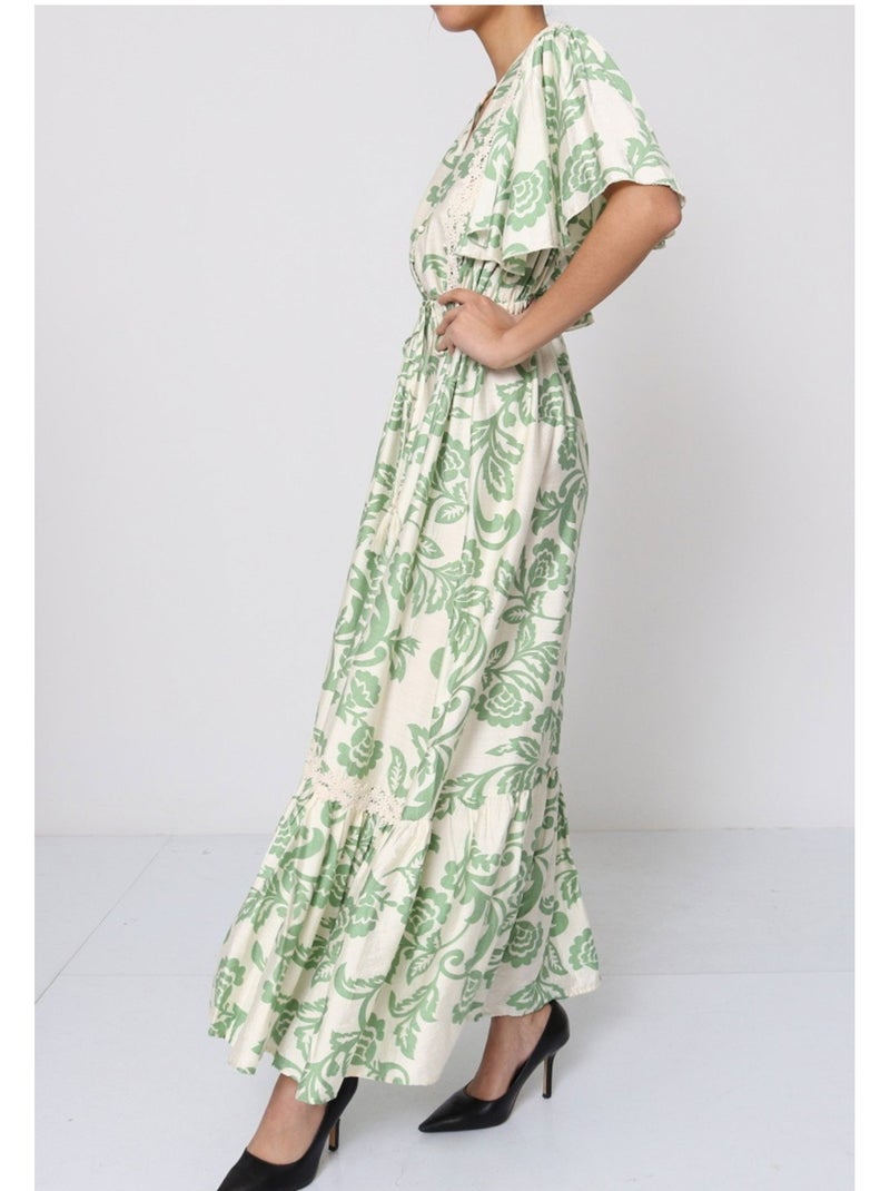 Robe Kebello Vert - Kiabi