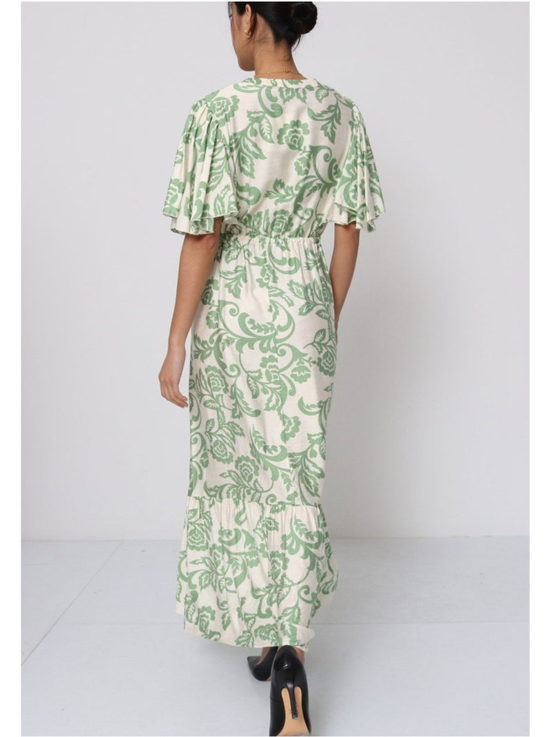 Robe Kebello Vert - Kiabi
