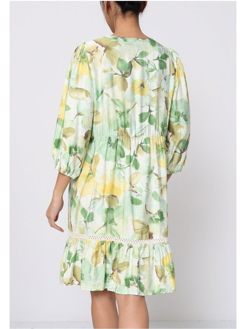 Robe Kebello Vert - Kiabi