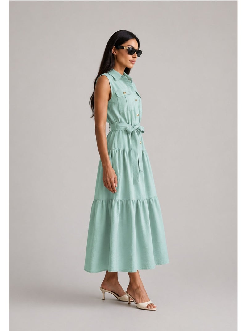 Robe Kebello Vert - Kiabi