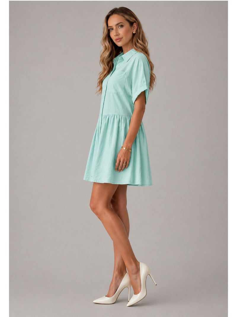 Robe Kebello Vert - Kiabi