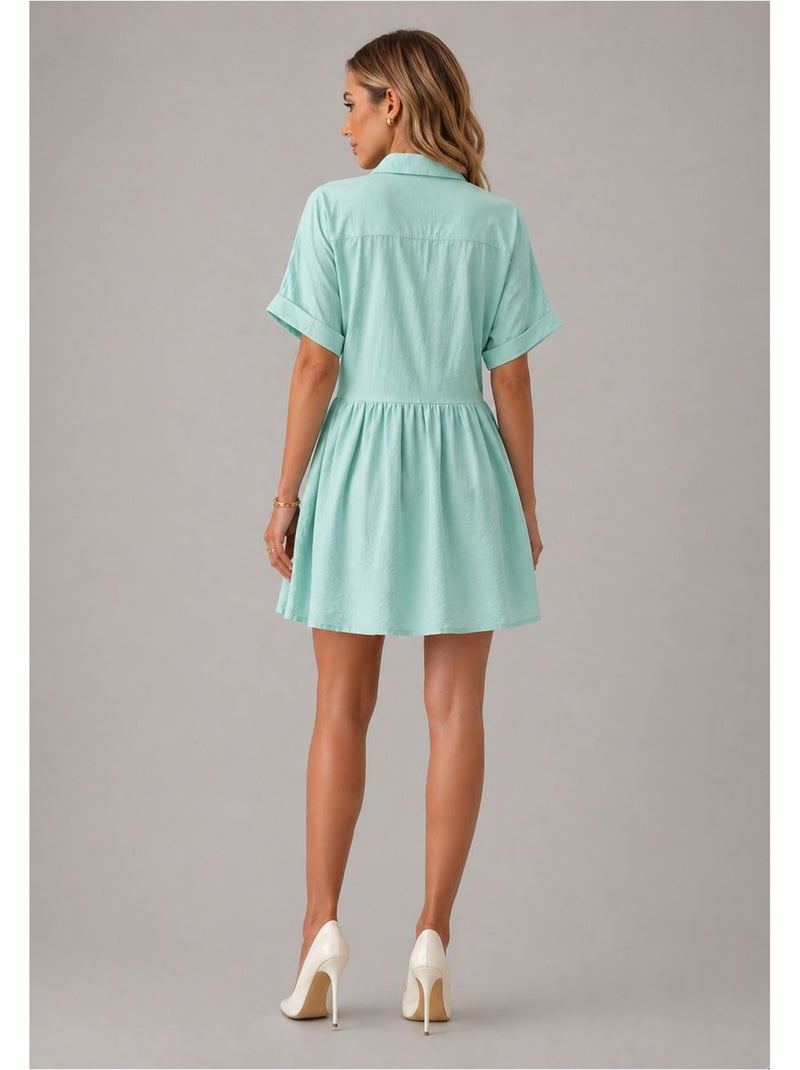 Robe Kebello Vert - Kiabi