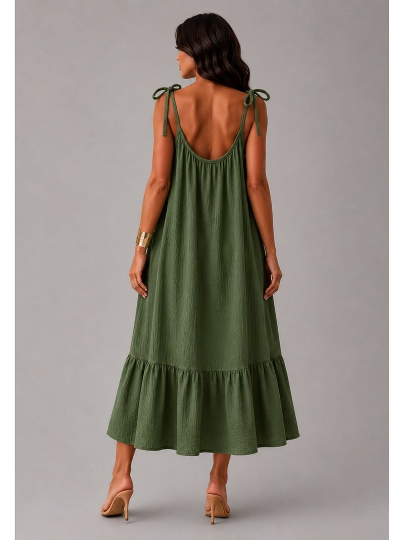 Robe Kebello Vert - Kiabi