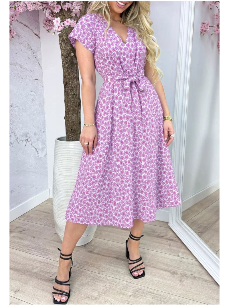 Robe Kebello Violet - Kiabi