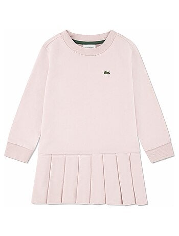 Robe Lacoste manches longues molleton