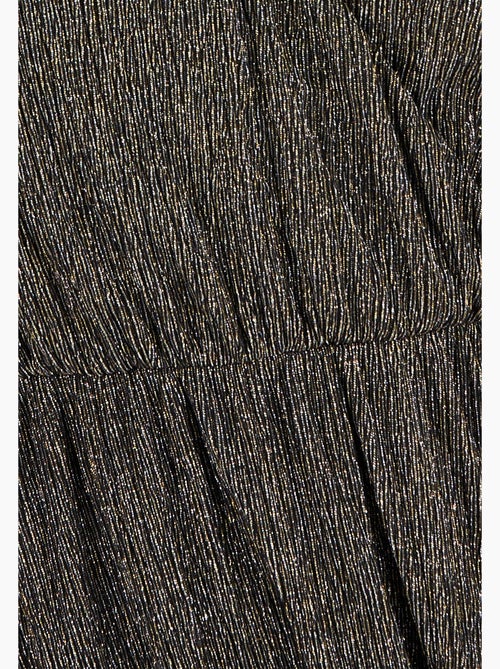 Robe lamée effet cache-coeur - Damart - Kiabi