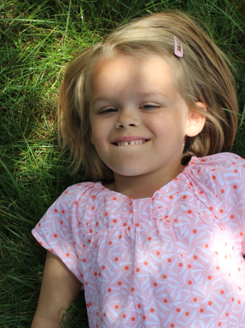 ROBE LAORA VOILE ENFANT Blanc - Kiabi