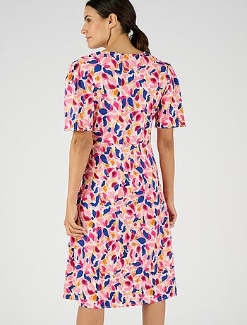 Robe larges plis effet drapé - Damart