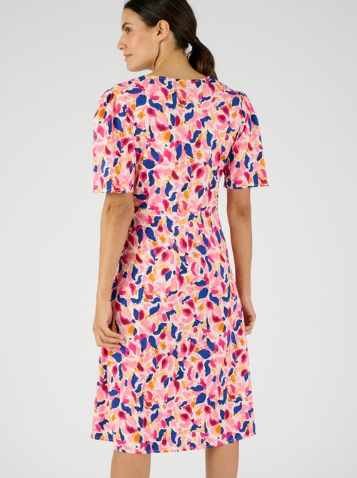 Robe larges plis effet drapé - Damart - Kiabi