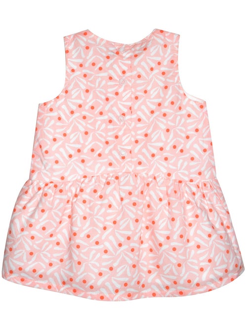 ROBE LAURA VOILE SANS MANCHES BEBE - Kiabi