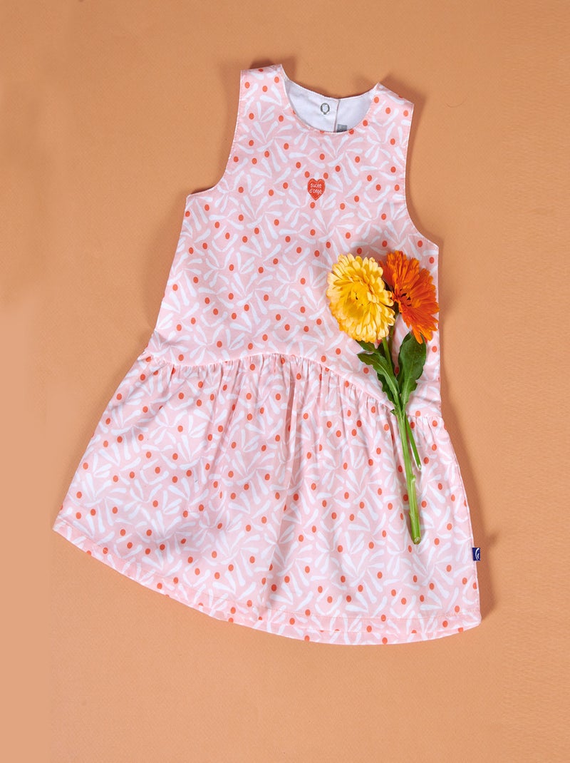 ROBE LAURA VOILE SANS MANCHES BEBE Blanc - Kiabi