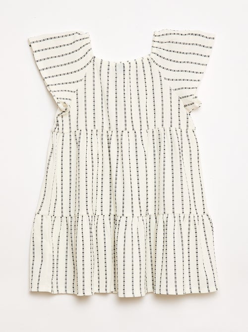 Robe légère à étage - Kiabi