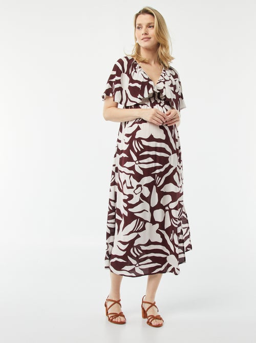 Robe légère de maternité - Kiabi