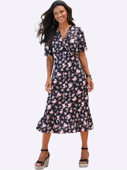 Robe Légère Drapé Raffiné - Taille Standard - Moda Vilona - Kiabi