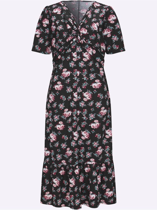 Robe Légère Drapé Raffiné - Taille Standard - Moda Vilona - Kiabi