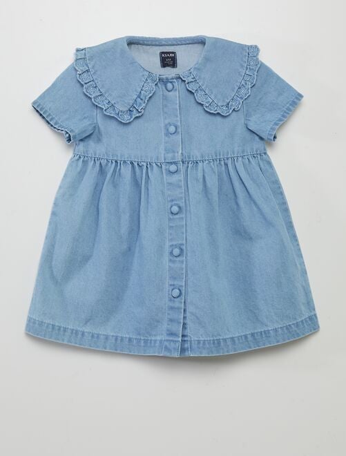 Robe légère effet denim - Kiabi