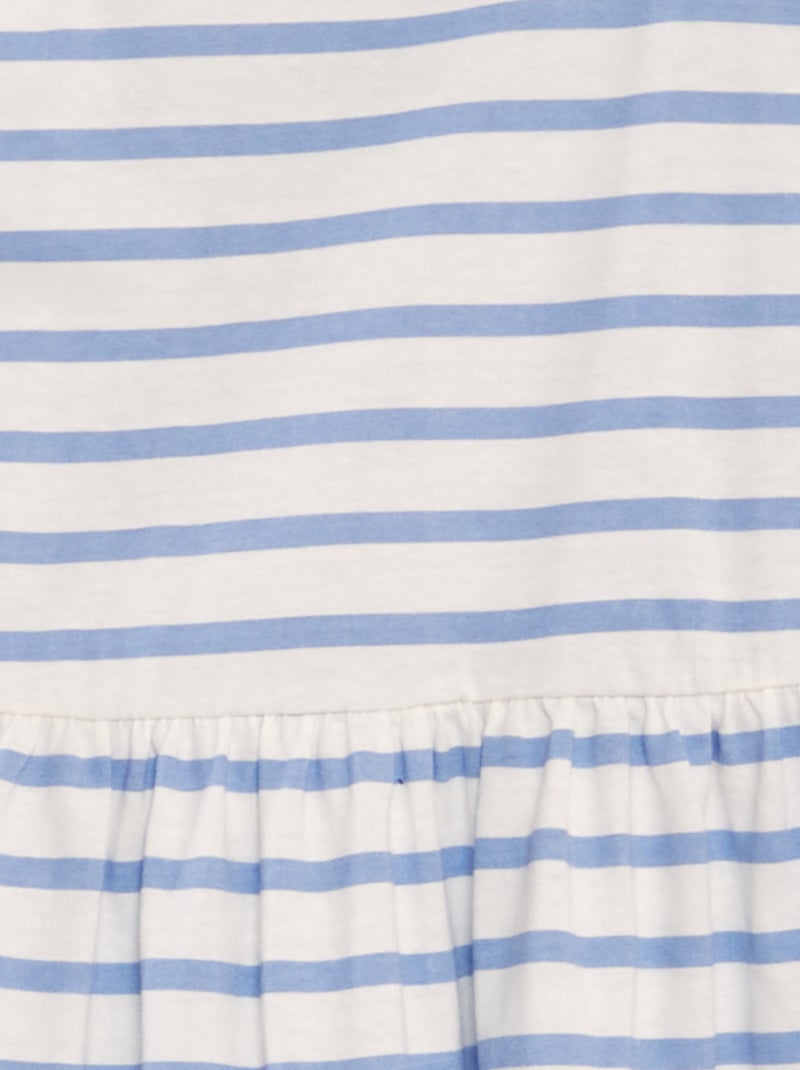 Robe légère imprimée BLEU - Kiabi