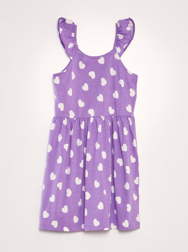 Robe légère imprimée VIOLET - Kiabi