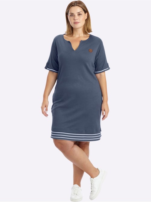 Robe Légère Jersey Interlock - Taille Standard - Sheego - Kiabi