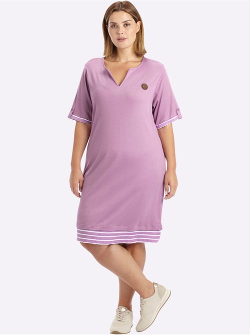 Robe Légère Jersey Interlock - Taille Standard - Sheego - Kiabi
