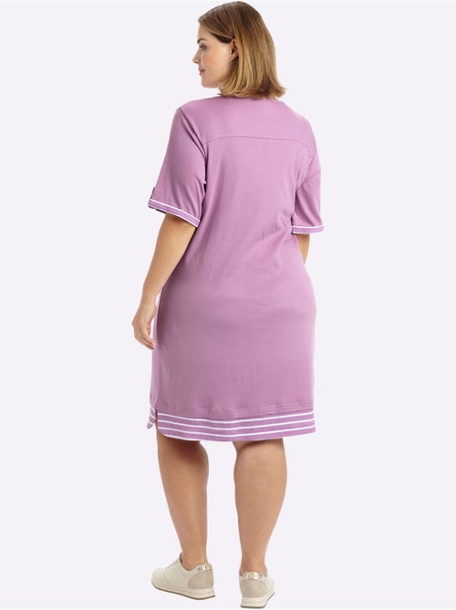 Robe Légère Jersey Interlock - Taille Standard - Sheego - Kiabi