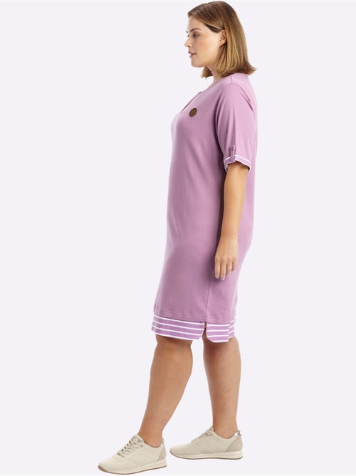Robe Légère Jersey Interlock - Taille Standard - Sheego - Kiabi