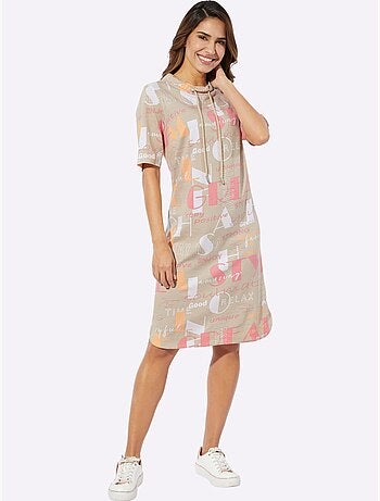 Robe Légère Pur Coton - Taille Standard - Moda Vilona