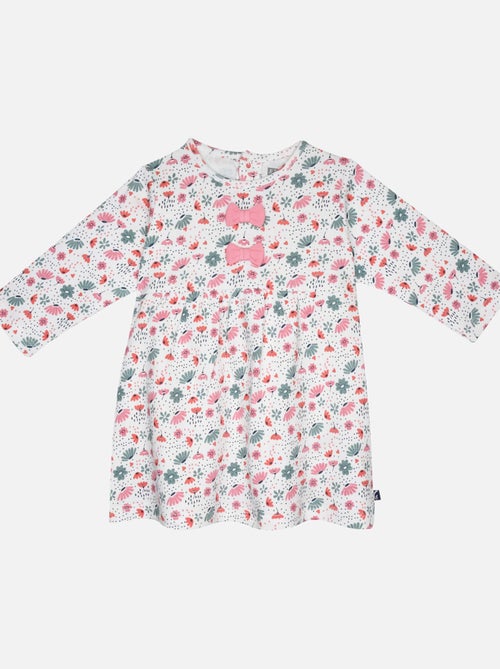 ROBE LEGGING GENEVRIER INTERLOCK MANCHES LONGUES BEBE - Kiabi