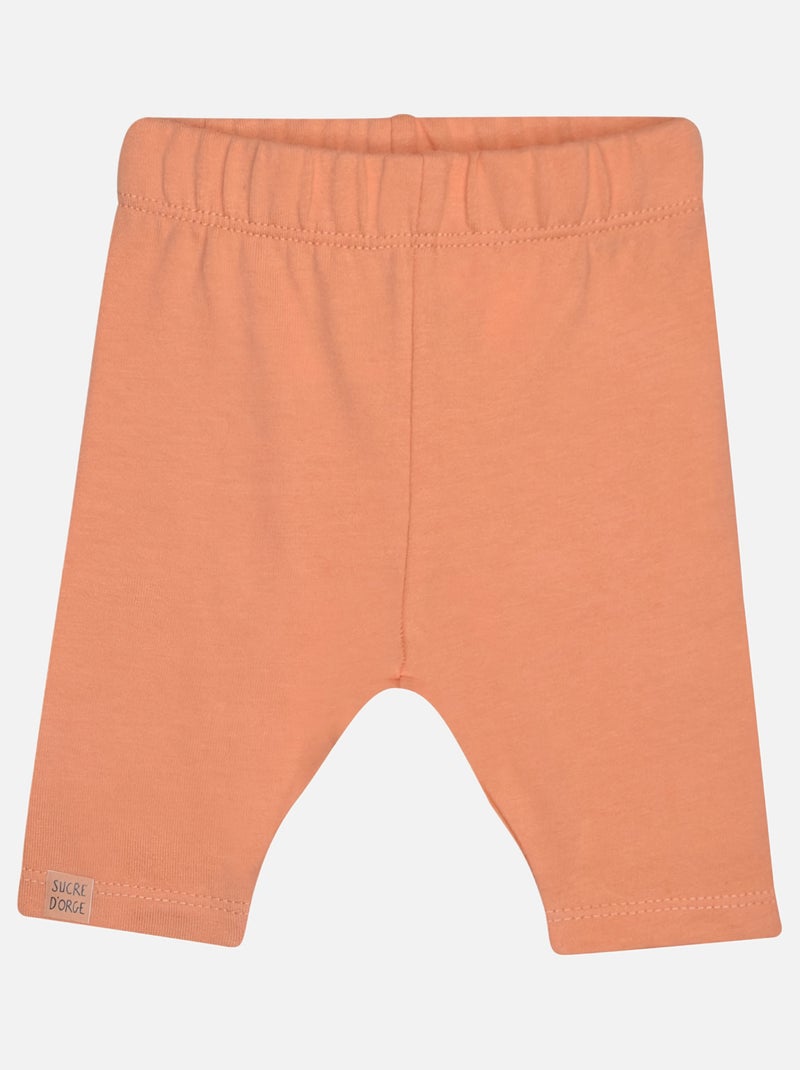 ROBE LEGGING GHISLAINE MANCHES COURTES NAISSANCE Bleu - Kiabi