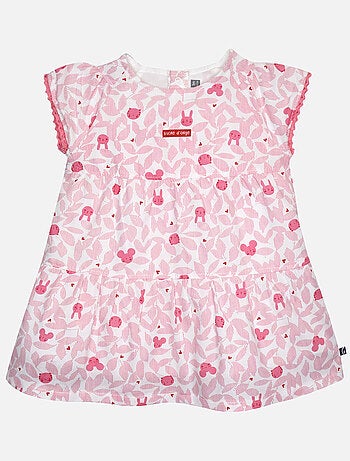 ROBE LEGGING GINETTE MANCHES COURTES BEBE