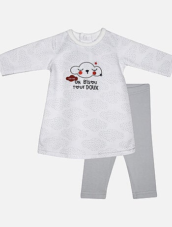 ROBE LEGGING JOSEFINE VELOURS DOUX NAISSANCE