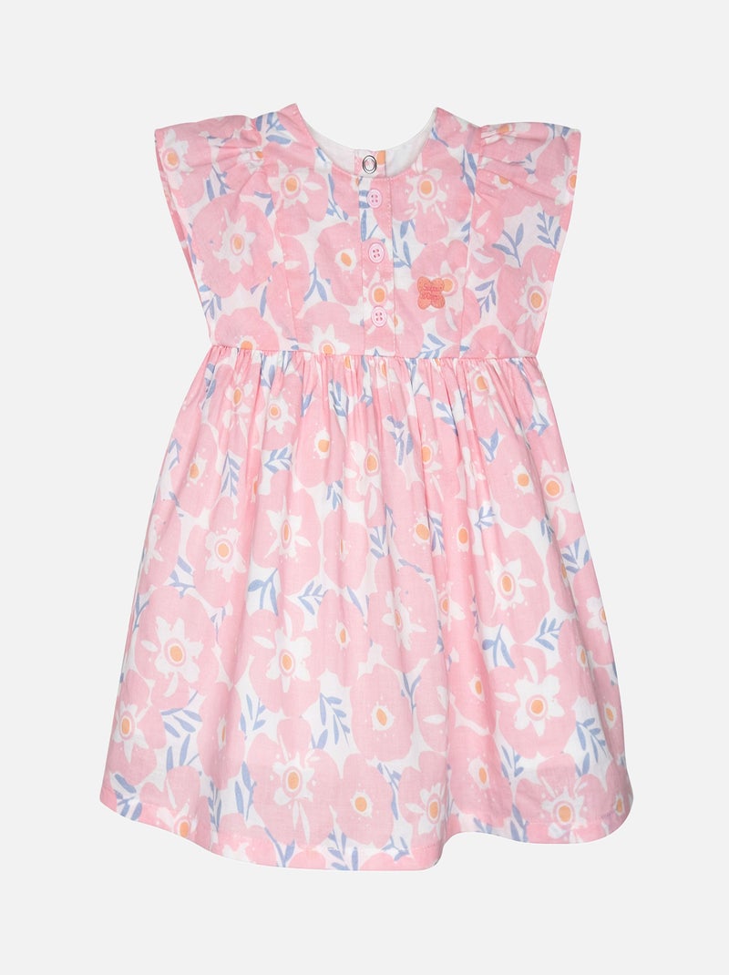 ROBE LEGGING LUCIE VOILE BEBE Blanc - Kiabi
