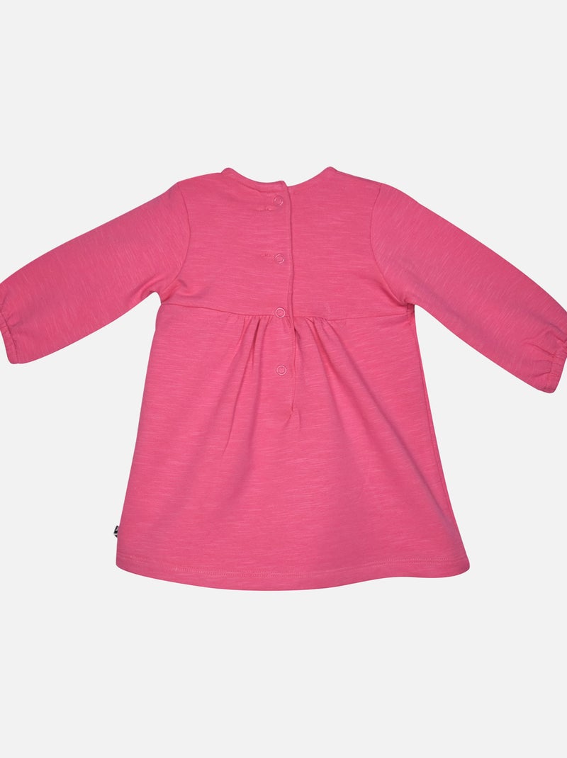 ROBE LEGGING MATHILDA MAILLE BEBE Rose - Kiabi