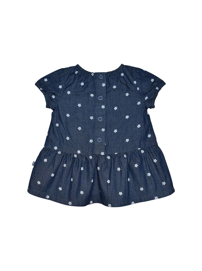 ROBE LEGGING NADEGE JEAN COURT NAISSANCE Bleu Rouge - Kiabi