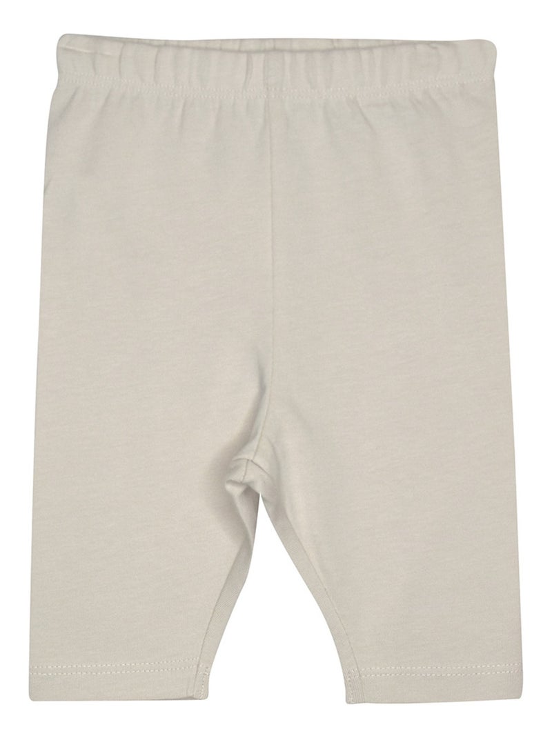 ROBE LEGGING NINON MANCHES COURTES BEBE Blanc - Kiabi